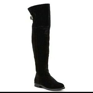 NWOB MERONA TESSIE OVER THE KNEE LEATHER BOOTS